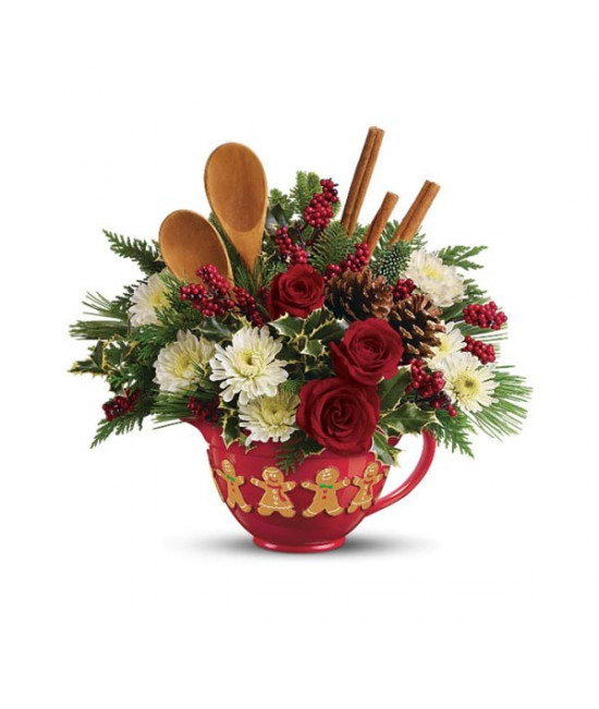 Teleflora's Mixing Bowl Bouquet